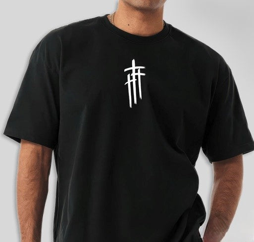 Pray For Us Fitted Tee